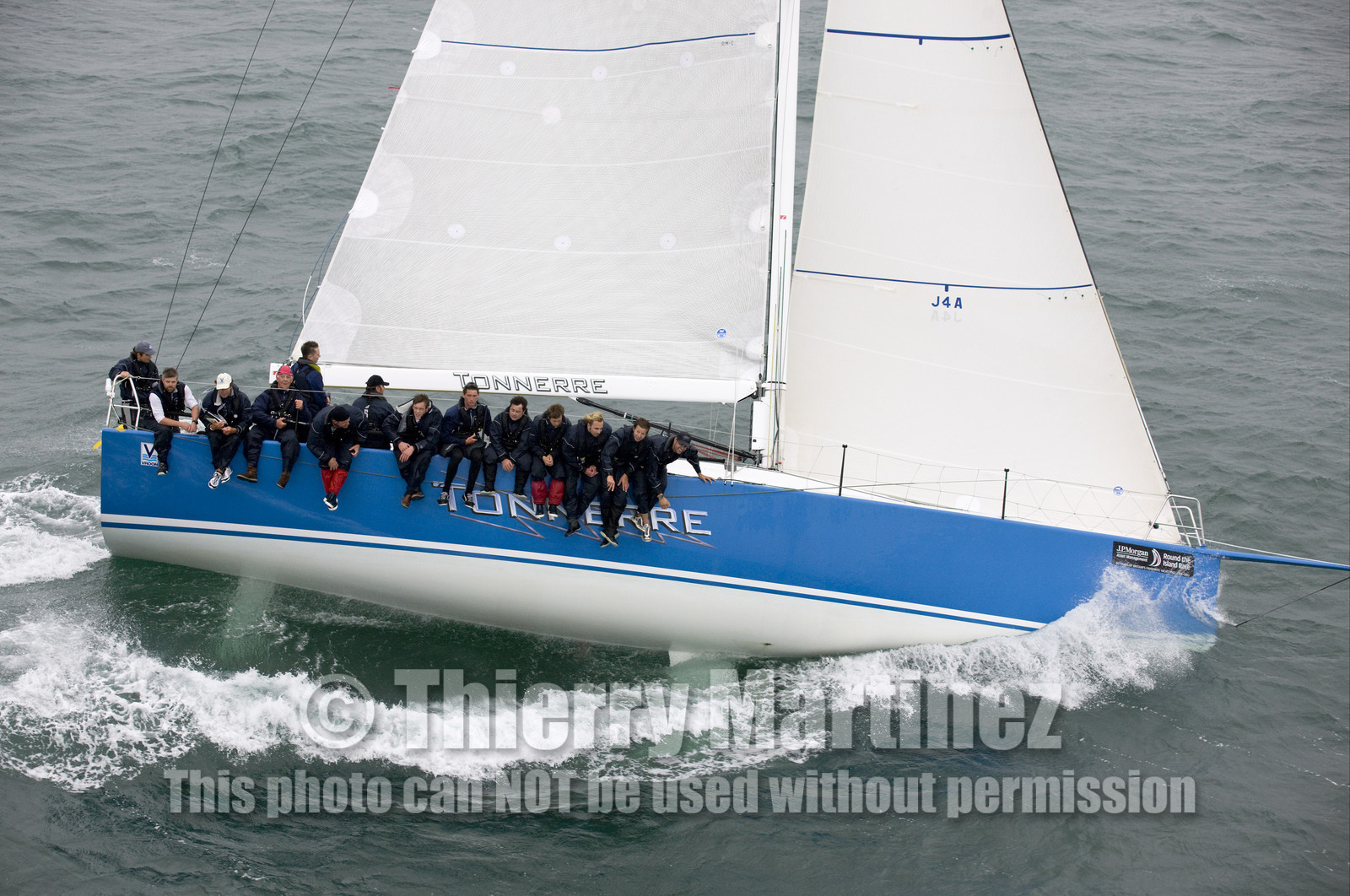 JP Morgan Asset Management Round The Island Race. 80th Anniversary race.