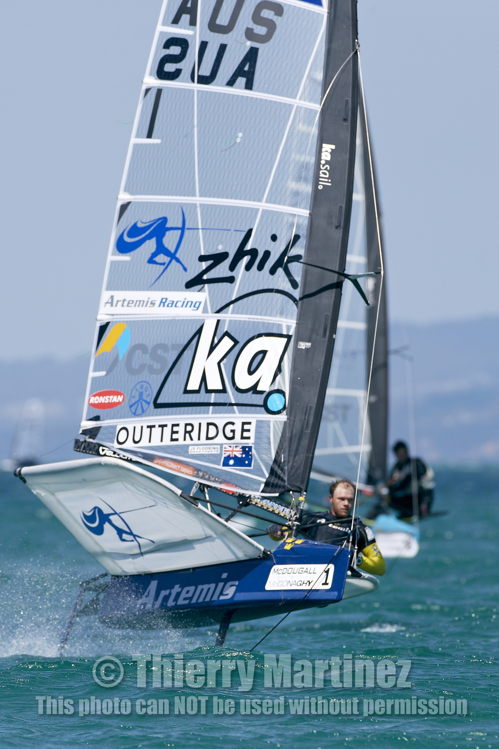 2015 McDougall + McConaghy Moth Worlds. Sorrento - VIC AUSTRALIA  . 6 16 January 2015. Organize by Sorrento Sailing Couta Boat Club.
