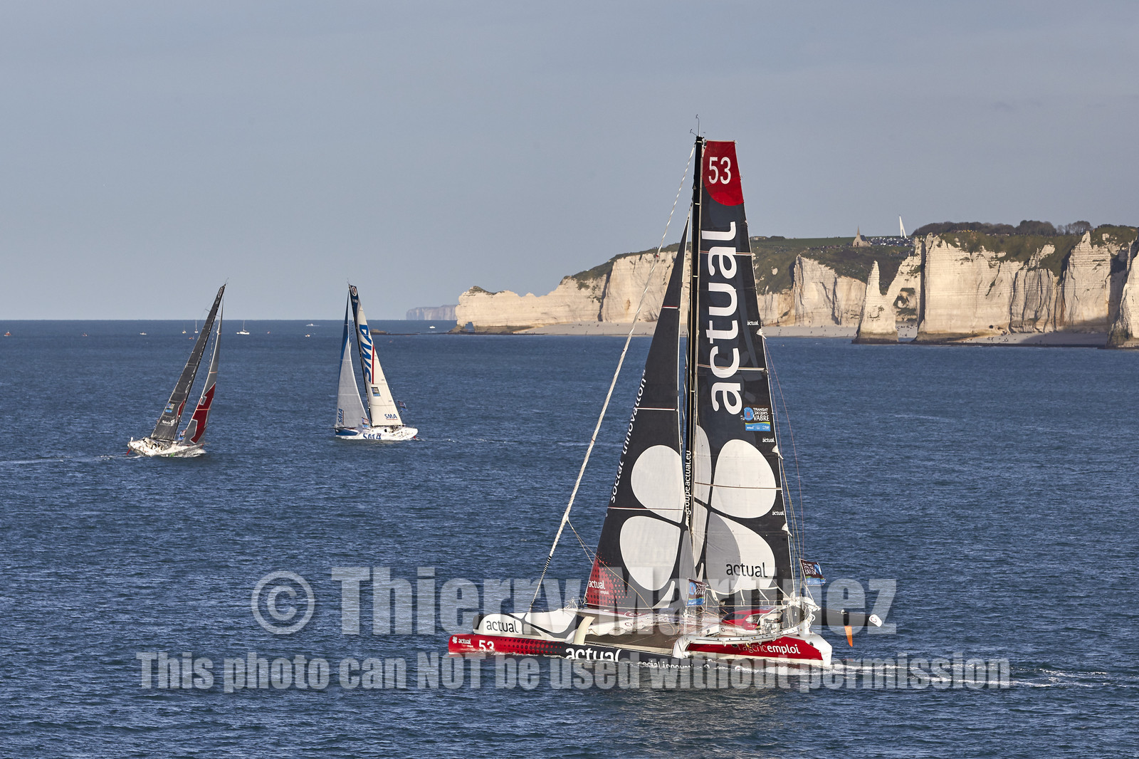 Départ Transat Jacques Vabre 2015.
