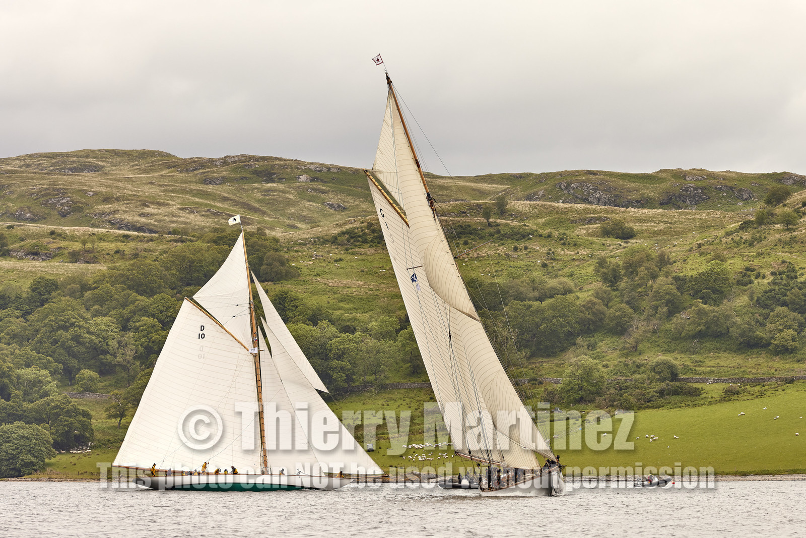 22_22384  © Thierry Martinez.FAIRLIE,SCOTLAND - UK 14th June 20222022 RICHARD MILLE FIFE REGATTA.Day 4 :ROTHESAY (ISLE OF BUTE) to PORTAVADIE.
