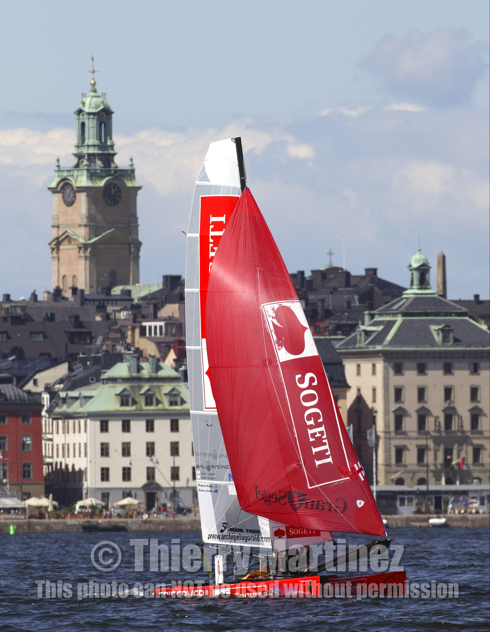 03_3271D © Th.Martinez,STOCKHOLM SWEDEN, 11 07 03-Archipelago Raid (2003).TEAM SOGETI in Stockholm. Leg 4