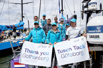 team AkzoNobel  in Volvo Ocean Race 2017-18.