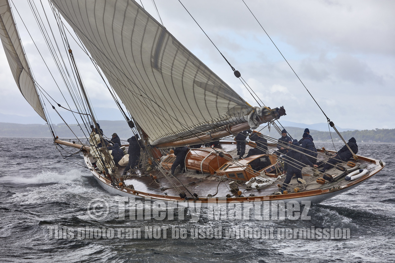 22_17006   © Thierry Martinez.FAIRLIE,SCOTLAND - UK 12th June 20222022 RICHARD MILLE FIFE REGATTA.Day 2 : LARGS to ROTHESAY