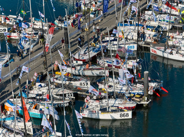 23_21129   © Thierry Martinez. LES SABLES D'OLONNE, 85 - FRANCE 22 septembre 2023.MINI TRANSAT 2023. Départ le 24 septembre.Les Sables d’Olonne (FRA)    Santa Cruz de la Palma ( Canaries)    St François ( Guadeloupe): 4050 NM.