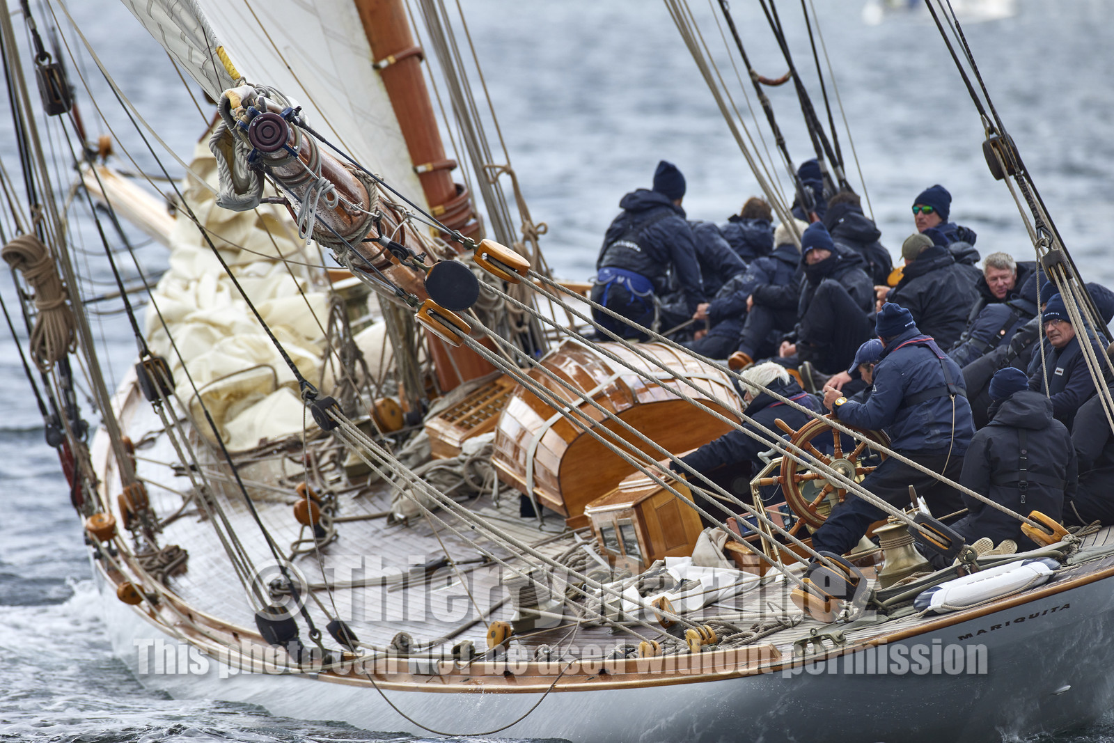 22_17006   © Thierry Martinez.FAIRLIE,SCOTLAND - UK 12th June 20222022 RICHARD MILLE FIFE REGATTA.Day 2 : LARGS to ROTHESAY