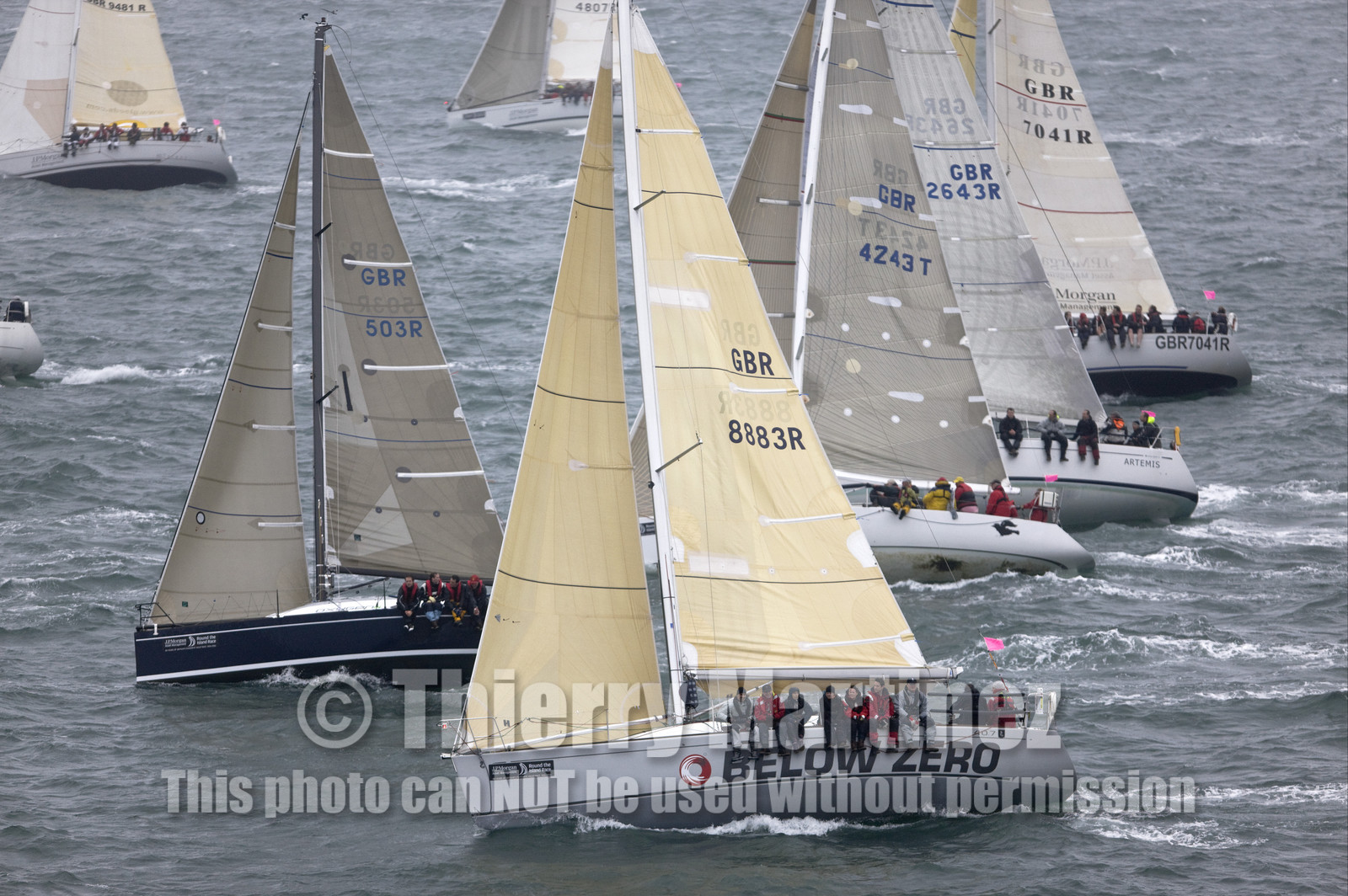 JP Morgan Asset Management Round The Island Race. 80th Anniversary race.