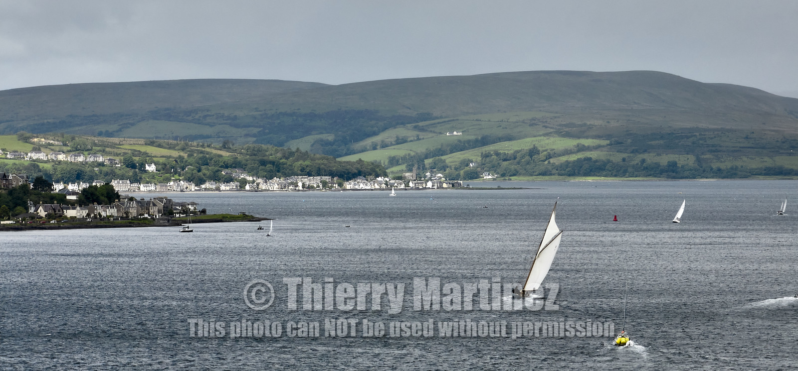 22_17006   © Thierry Martinez.FAIRLIE,SCOTLAND - UK 12th June 20222022 RICHARD MILLE FIFE REGATTA.Day 2 : LARGS to ROTHESAY