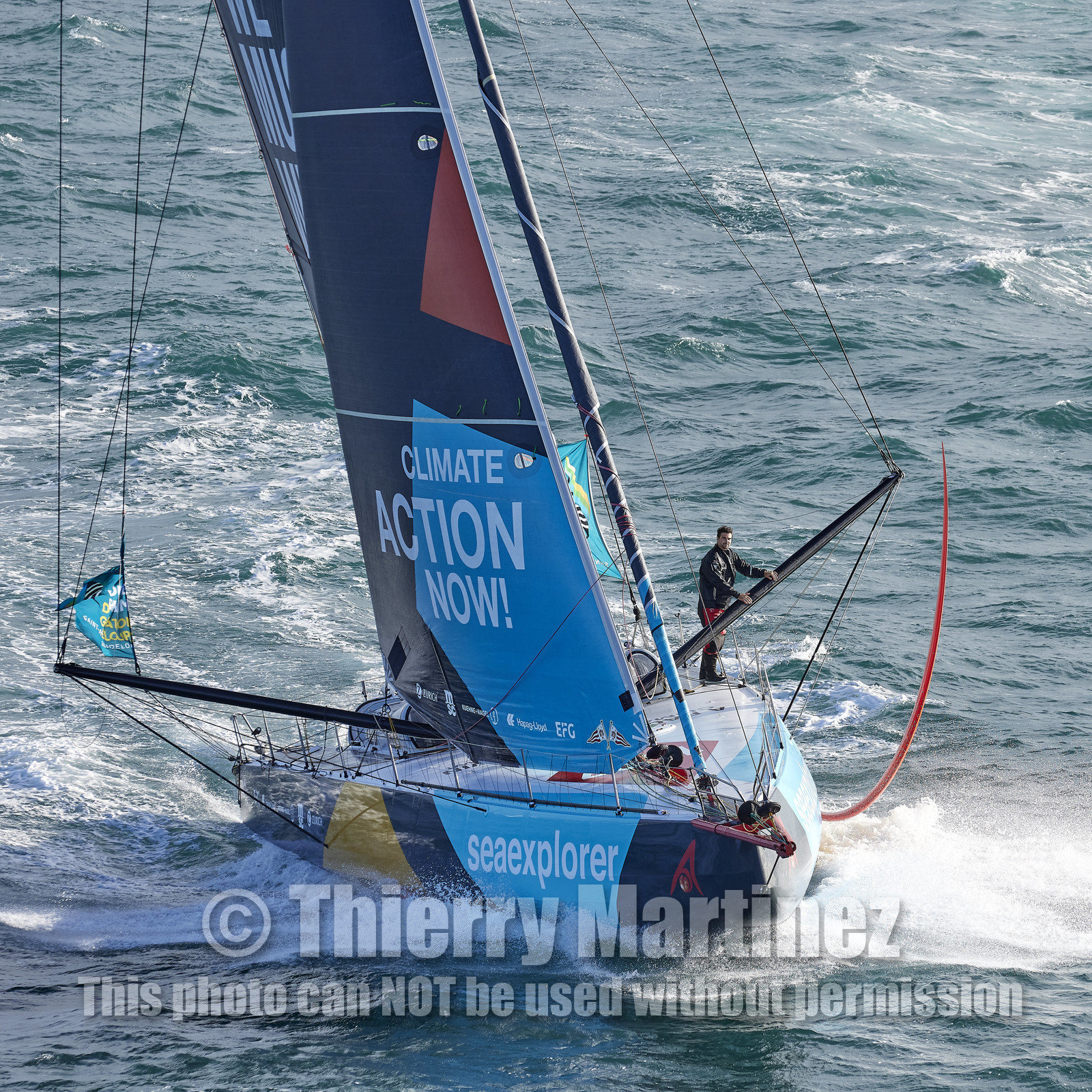 22_39730   © Thierry Martinez.DINARD, FRANCE. 9 Novembre  2022Départ de la 12éme ROUTE DU RHUM, transatlantique course à la voile en solitaire de St Malo(FRA)  à Pointe à Pitre (FRA-Guadeloupe) 3.543 milles nautiques.