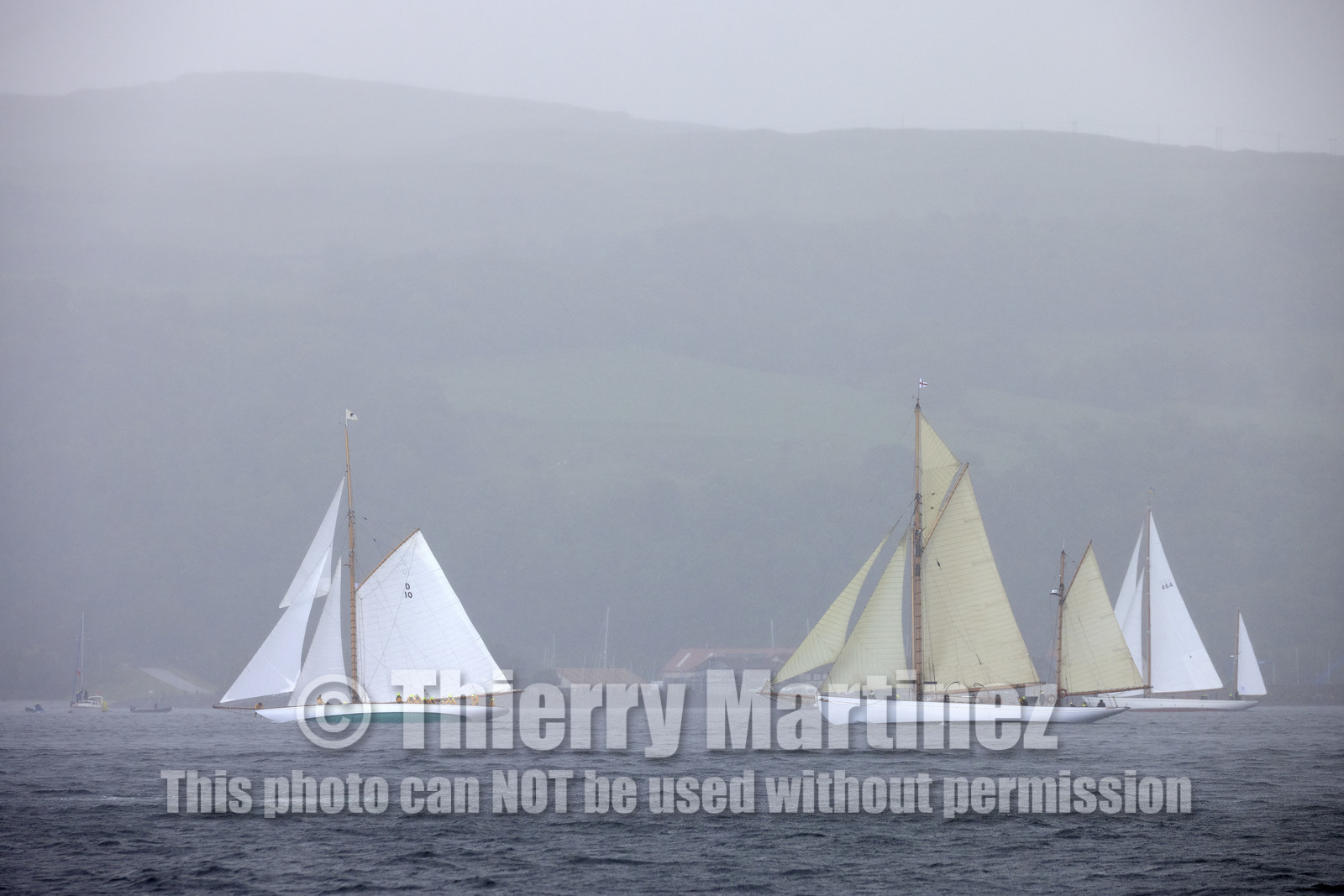 22_17006   © Thierry Martinez.FAIRLIE,SCOTLAND - UK 12th June 20222022 RICHARD MILLE FIFE REGATTA.Day 2 : LARGS to ROTHESAY