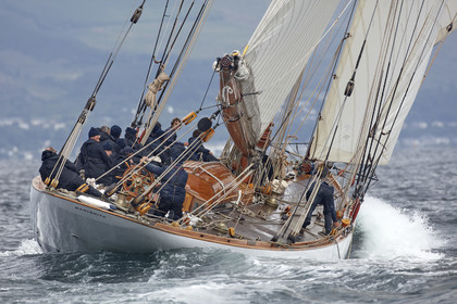 22_17006   © Thierry Martinez.FAIRLIE,SCOTLAND - UK 12th June 20222022 RICHARD MILLE FIFE REGATTA.Day 2 : LARGS to ROTHESAY