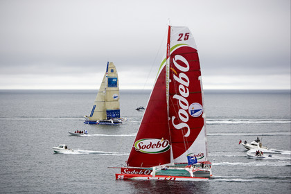ROUTE DU RHUM Start in St Malo.Oct  2006