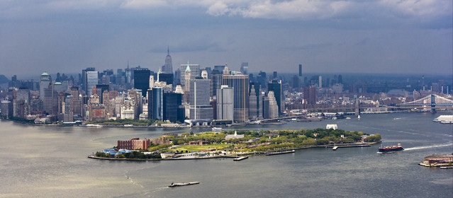 AERIAL VIEW OF NEW YORK CITY (NEW YORK-USA)