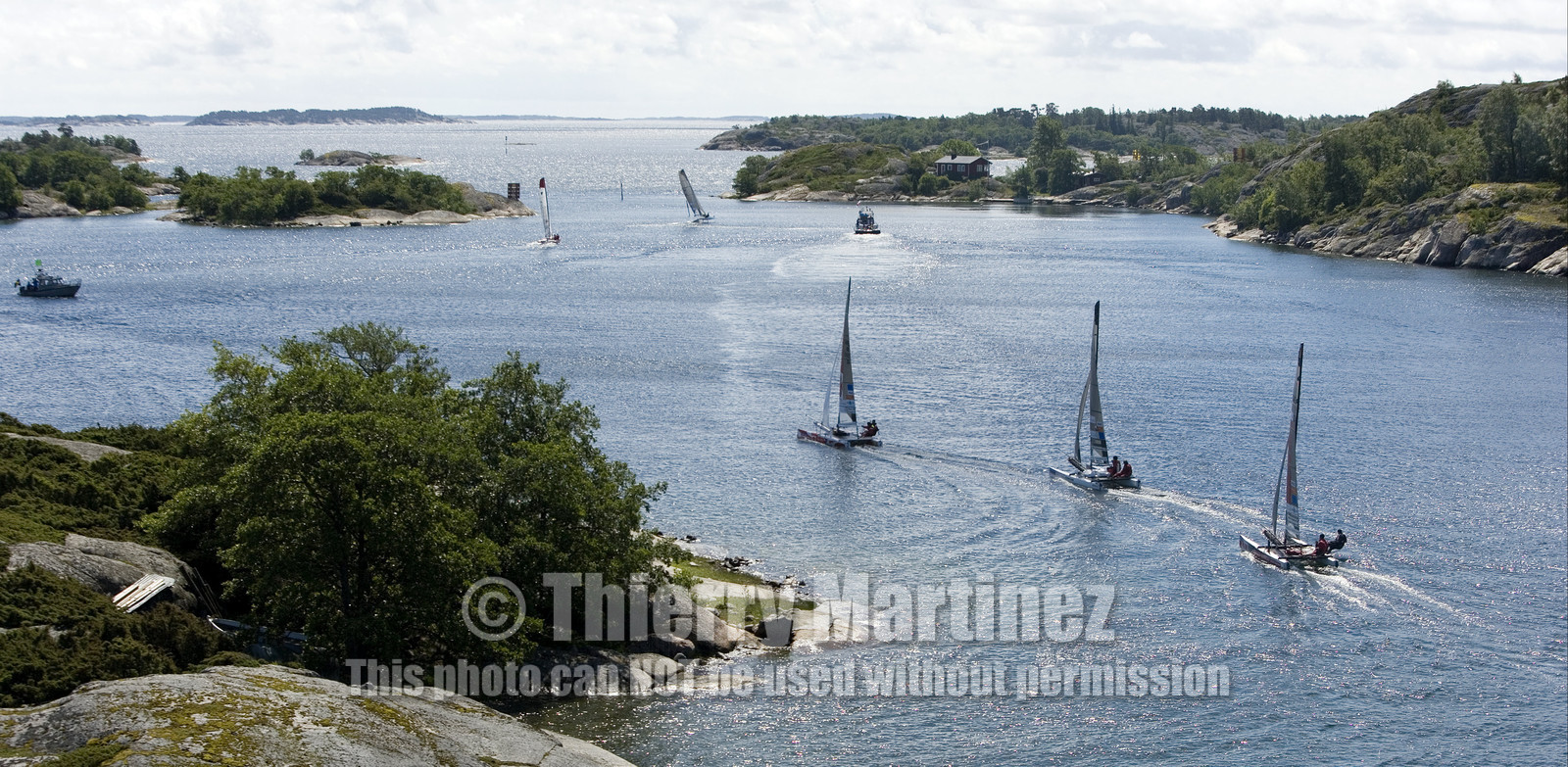 ©ThMartinez. NAGU, Finland, 28 JUNE 2006..Archipelago Raid 2006 (26-30 June 2006) Day 3-  .