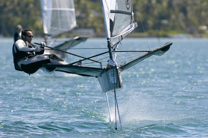 2013 US National International Moth - Kaneohe Bay - Hawaii -USA . 10-11 October 2013