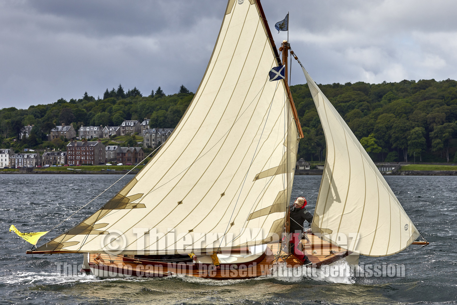 22_17006   © Thierry Martinez.FAIRLIE,SCOTLAND - UK 12th June 20222022 RICHARD MILLE FIFE REGATTA.Day 2 : LARGS to ROTHESAY