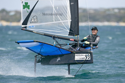 2015 McDougall + McConaghy Moth Worlds. Sorrento - VIC AUSTRALIA  . 6 16 January 2015. Organize by Sorrento Sailing Couta Boat Club.