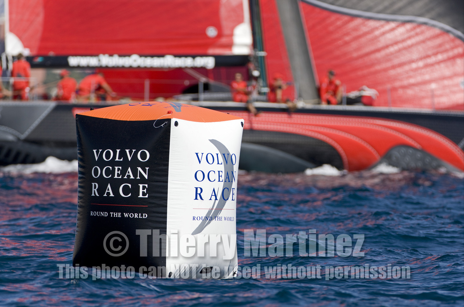 VOLVO OCEAN RACE - 2008 2009. IN-PORT RACE in Alicante-Spain.