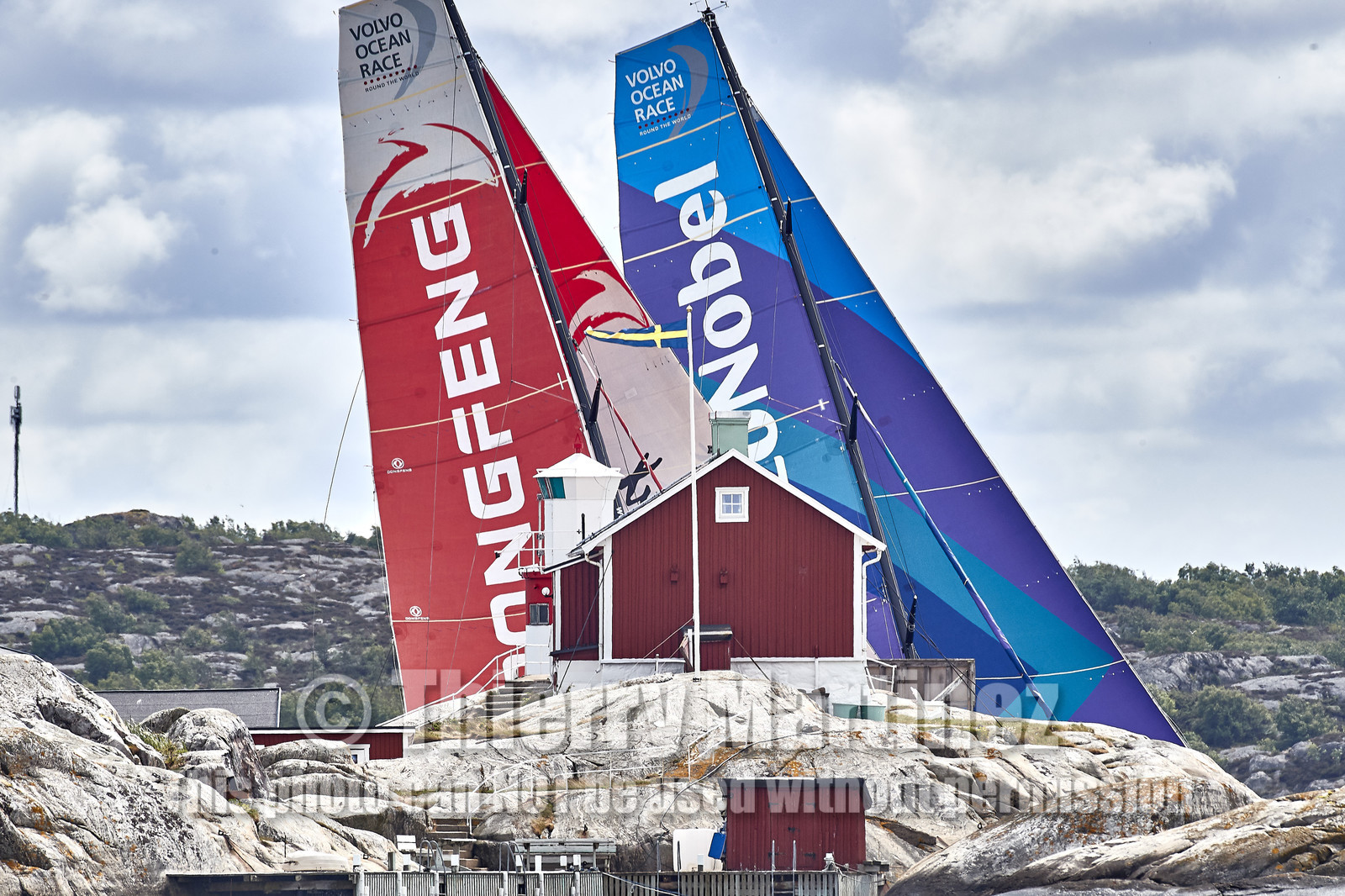 team AkzoNobel  in Volvo Ocean Race 2017-18.