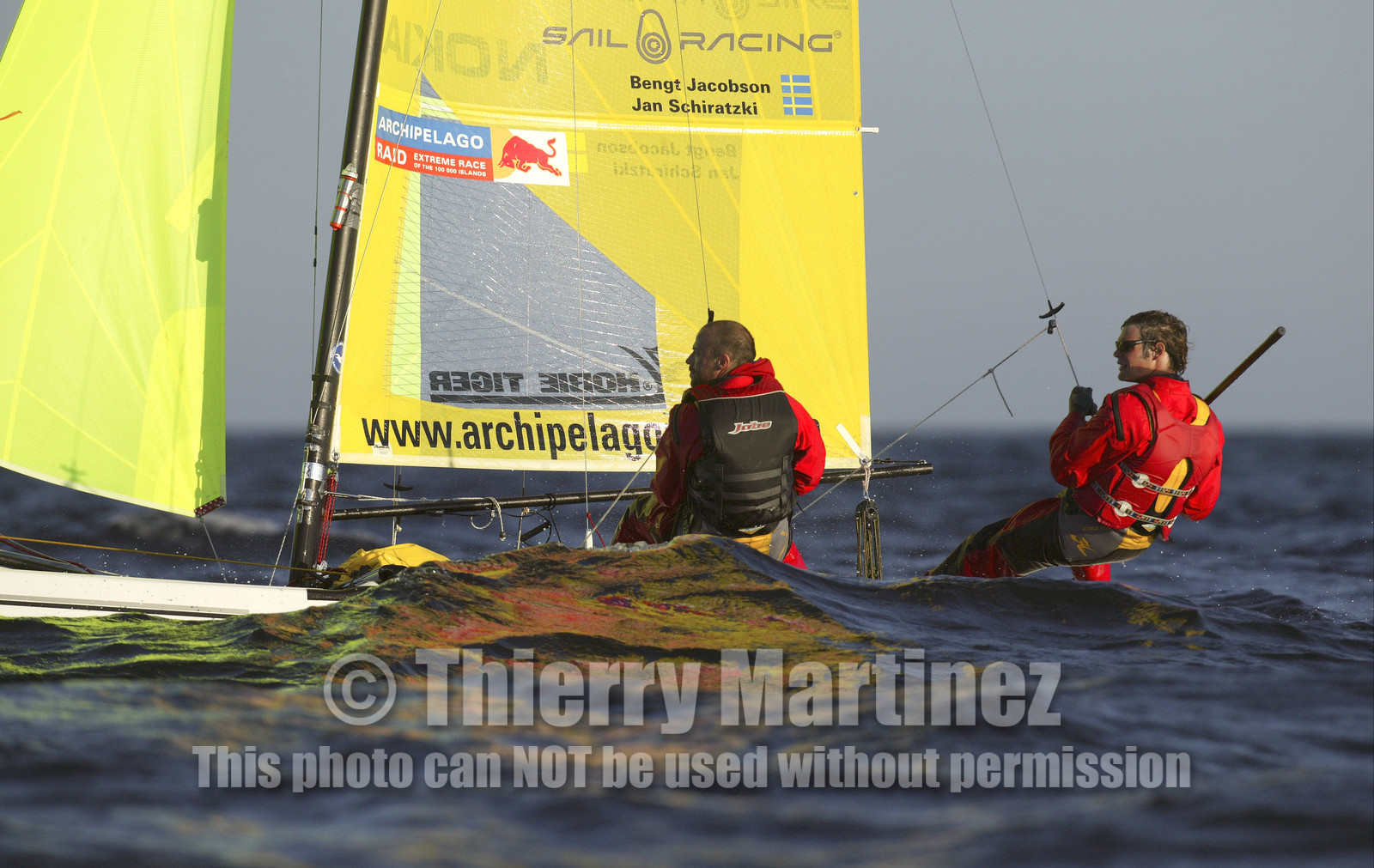 03_3117D    © Th.Martinez,STOCKHOLM SWEDEN, 9 07 03-Archipelago Raid (2003) Leg 3..GB Glace ,Bengt Jacobson (SWE) and Jan Schiratzki (SWE)