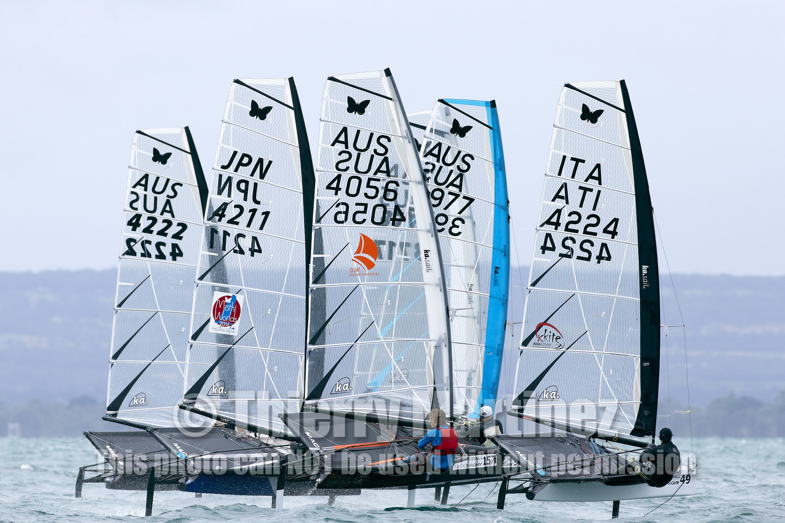 2015 McDougall + McConaghy Moth Worlds. Sorrento - VIC AUSTRALIA  . 6 16 January 2015. Organize by Sorrento Sailing Couta Boat Club.