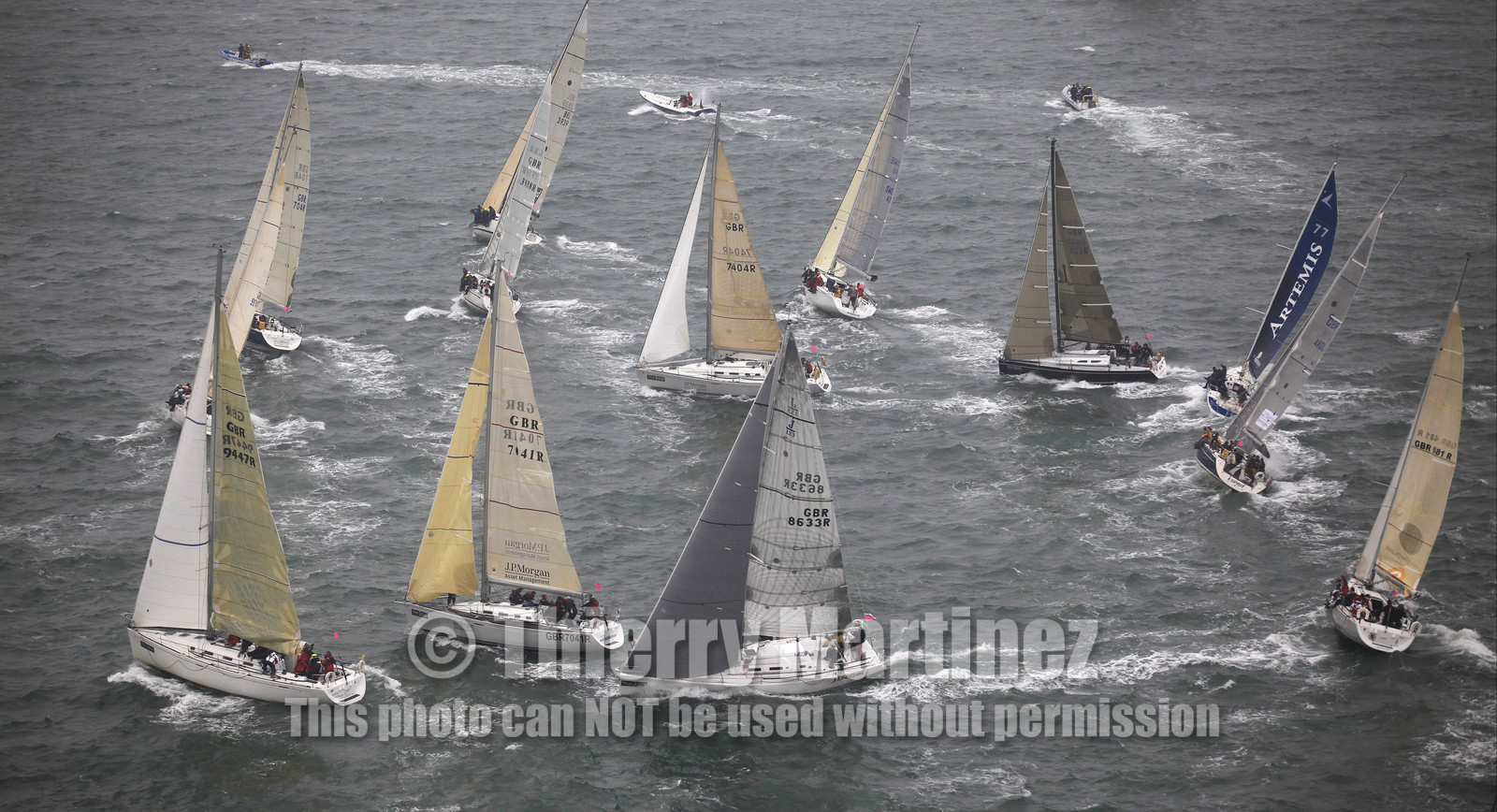 JP Morgan Asset Management Round The Island Race. 80th Anniversary race.