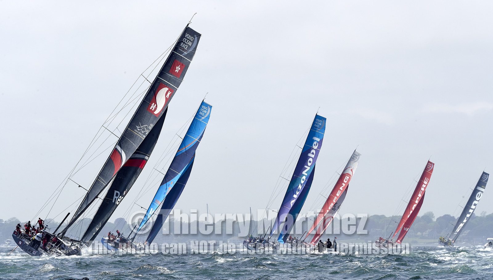 team AkzoNobel  in Volvo Ocean Race 2017-18.