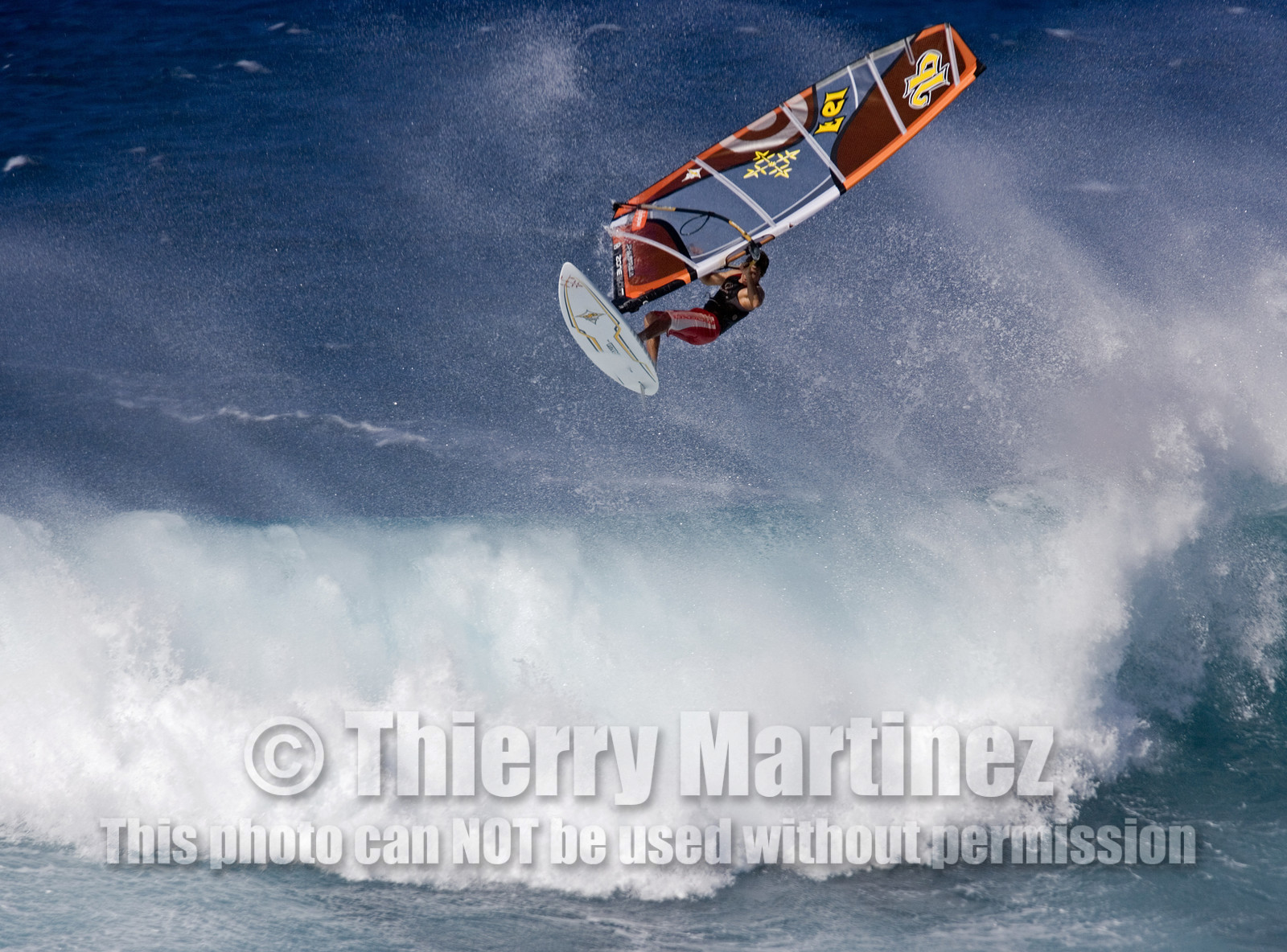 Ho'okipa beach HAWAII - USA . Jan 2007.