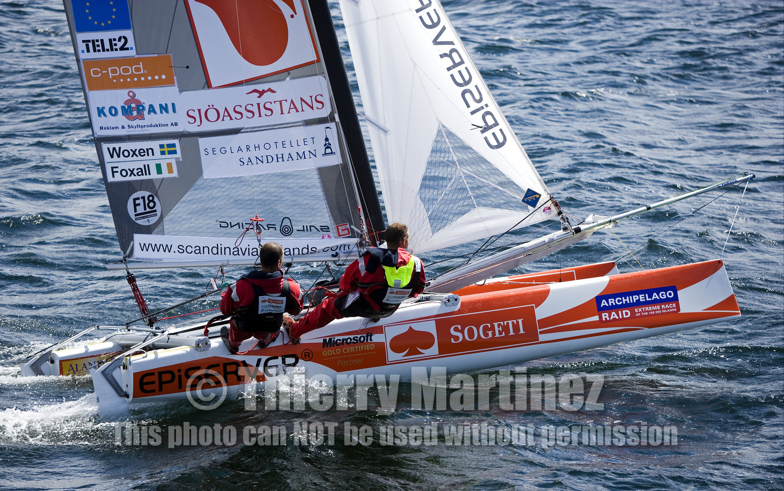 ©ThMartinez. NAGU, Finland, 28 JUNE 2006..Archipelago Raid 2006 (26-30 June 2006) Day 3-  .