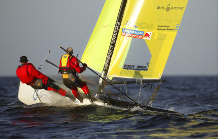 03_3131D   © Th.Martinez,STOCKHOLM ARCHIPELAGO SWEDEN, 9 07 03-Archipelago Raid (2003)  Leg3..Frederik Hansen (SWE) & Christopher Ringstrand (SWE) REALSAILING .