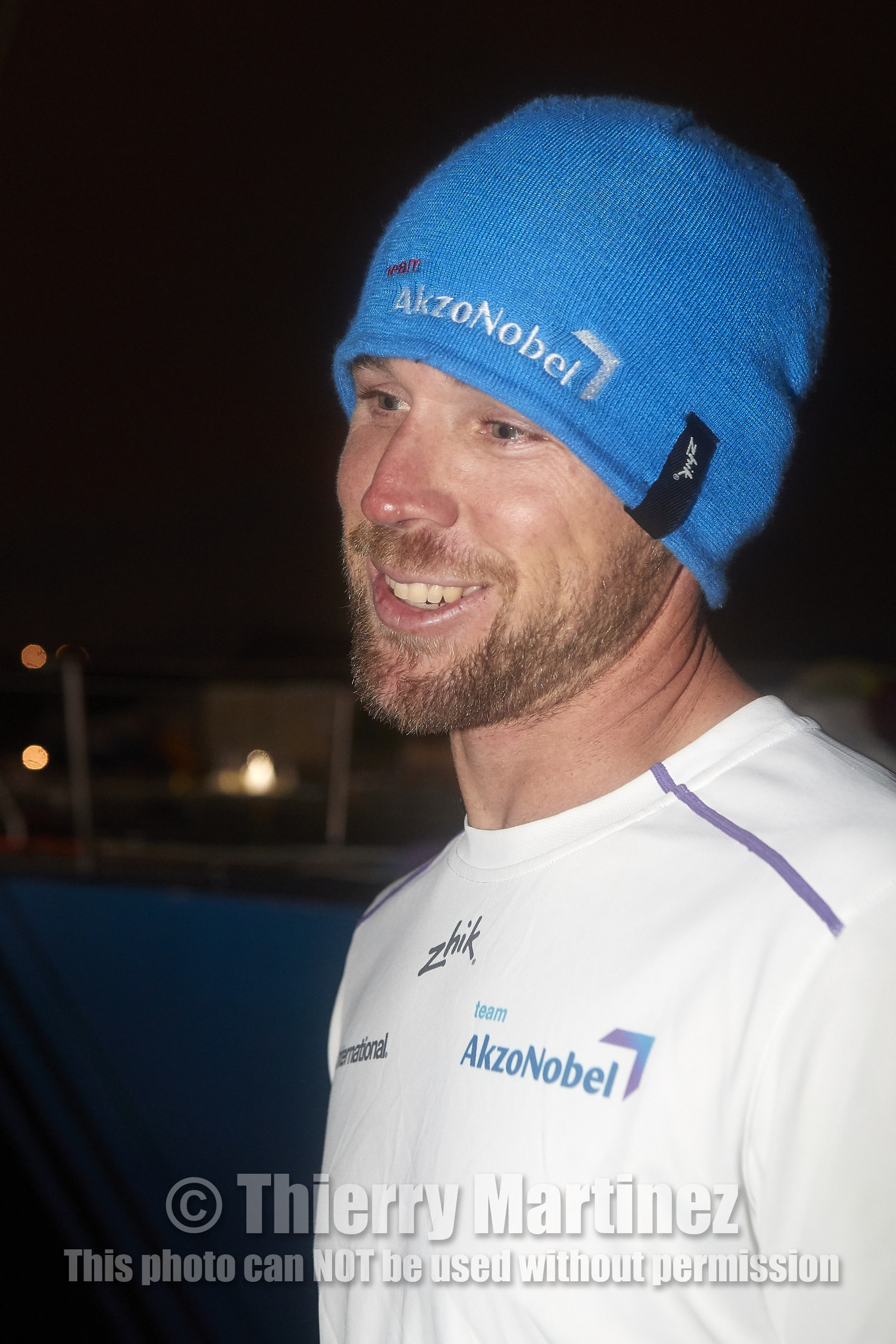 team AkzoNobel  in Volvo Ocean Race 2017-18.