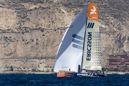 VOLVO OCEAN RACE - 2008 2009. IN-PORT RACE in Alicante-Spain.
