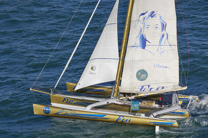 22_38833   © Thierry Martinez.DINARD, FRANCE. 9 Novembre  2022Départ de la 12éme ROUTE DU RHUM, transatlantique course à la voile en solitaire de St Malo(FRA)  à Pointe à Pitre (FRA-Guadeloupe) 3.543 milles nautiques.