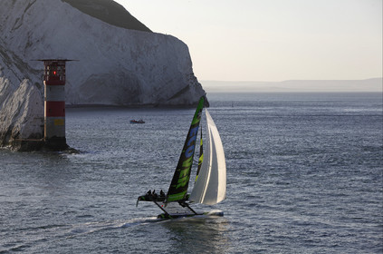 JP Morgan Asset Management Round The Island Race. 19 June 2010.
