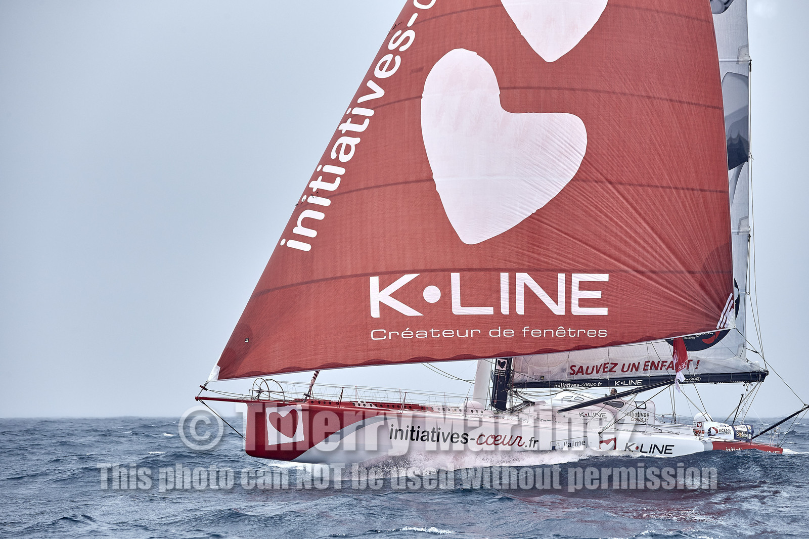16_40450  ©Th.Martinez Sea&Co.  ILE DE GROIX - - FRANCE. 3 Août 2016. .Tanguy De Lamotte (FRA), a bord de l'IMOCA Initiatives-Coeur au large de l'Ile de Groix (FRA) en préparation du Vendée Globe 2016-17.