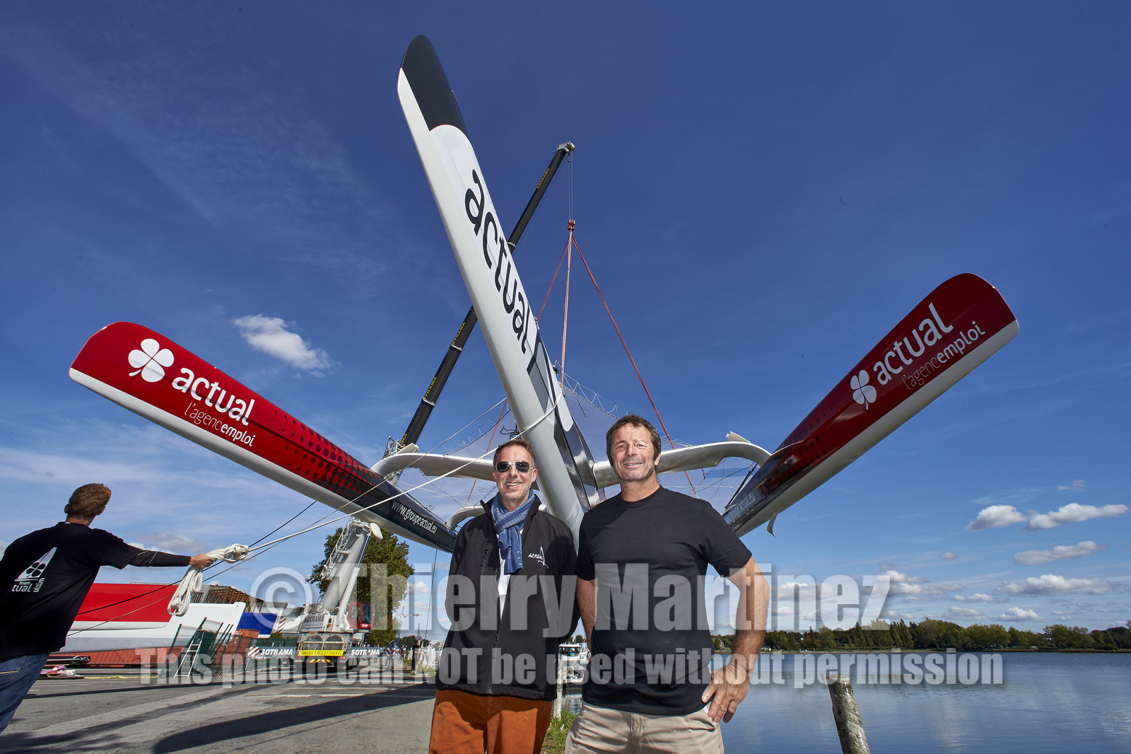 Mise à l'eau ACTUAL-ULTIM 