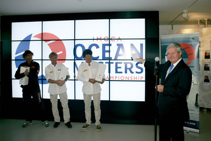 Prise giving  IMOCA OCEAN MASTERS WORLD CHAMPIONSHIP 2013-14