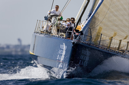 VOLVO OCEAN RACE - 2008 2009. IN-PORT RACE in Alicante-Spain.