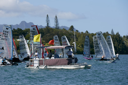 2013 US National International Moth - Kaneohe Bay - Hawaii -USA . 10-11 October 2013