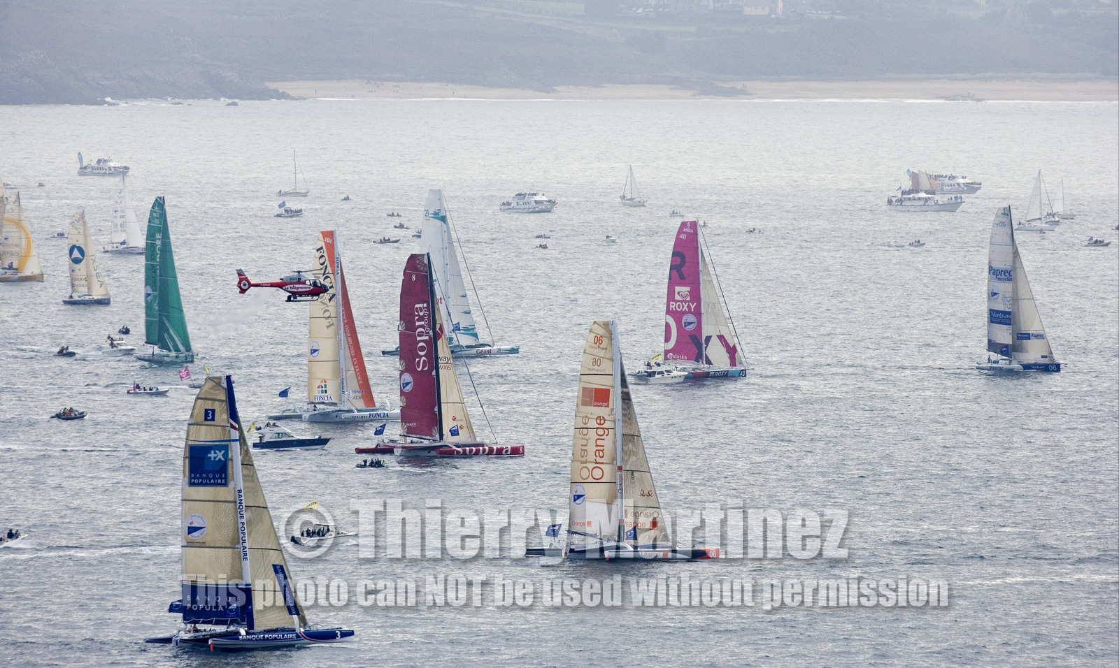 ROUTE DU RHUM Start in St Malo.Oct  2006