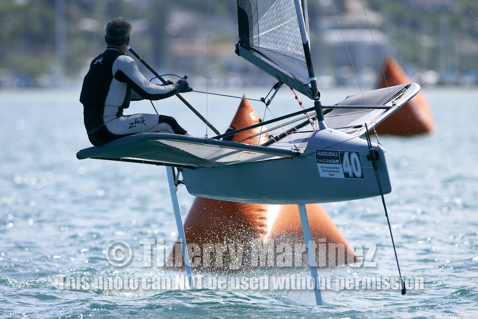 2013 US National International Moth - Kaneohe Bay - Hawaii -USA . 10-11 October 2013