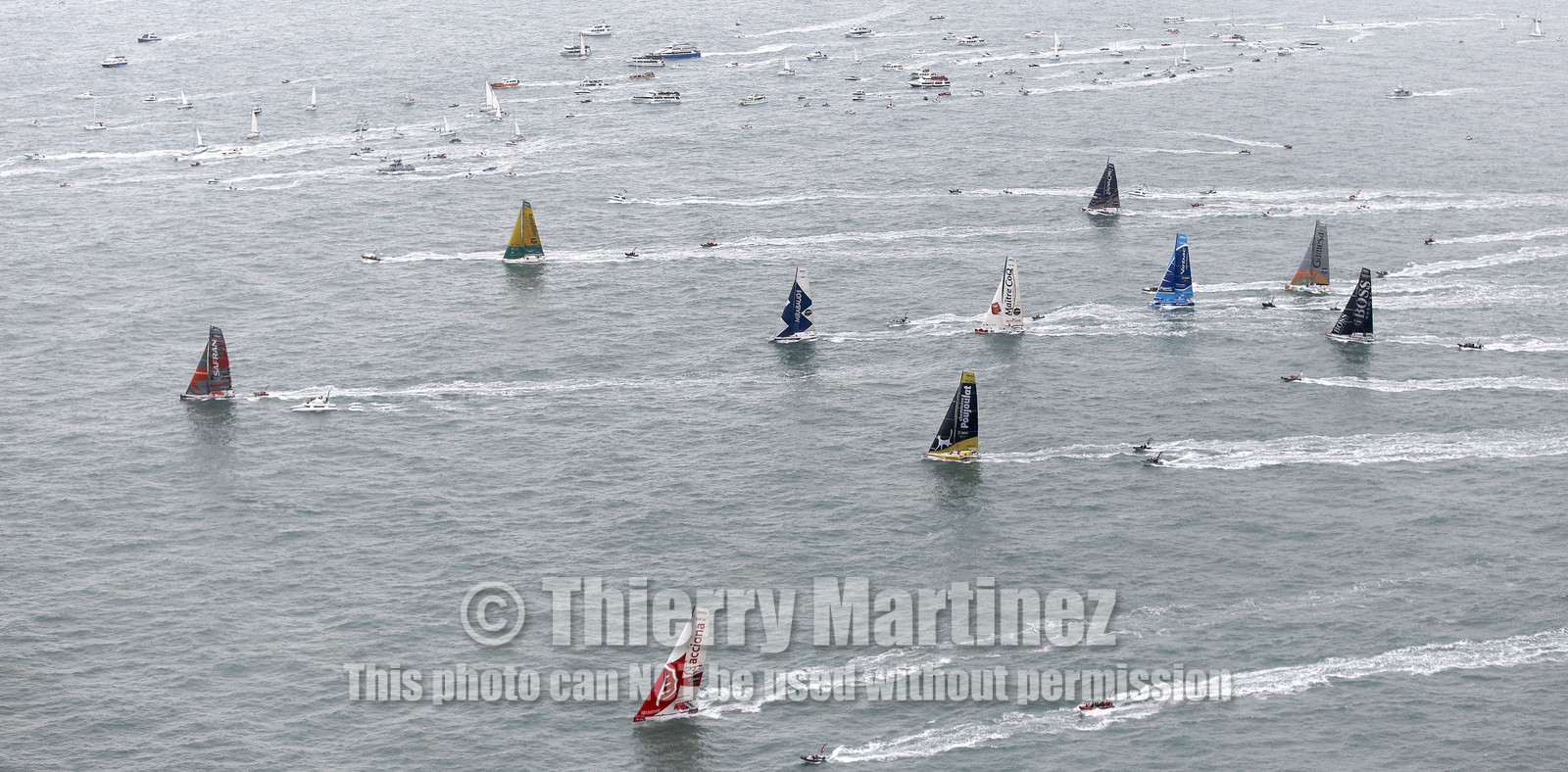 VENDEE GLOBE 2012 13 , Start 10 Nov 2012.