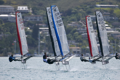 2013 US National International Moth - Kaneohe Bay - Hawaii -USA . 10-11 October 2013