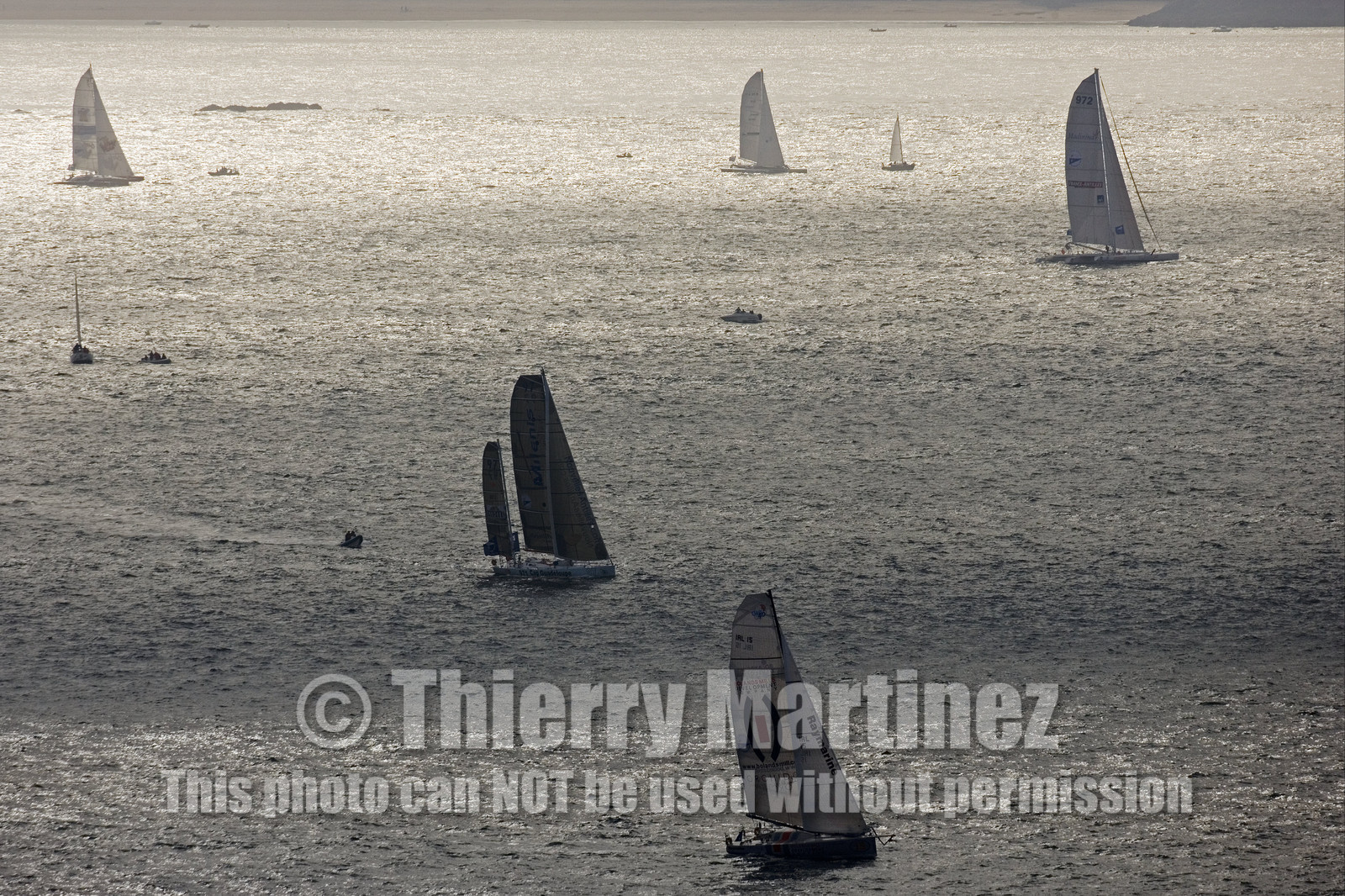 ROUTE DU RHUM Start in St Malo.Oct  2006