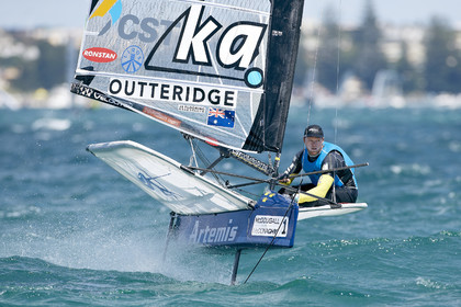2015 McDougall + McConaghy Moth Worlds. Sorrento - VIC AUSTRALIA  . 6 16 January 2015. Organize by Sorrento Sailing Couta Boat Club.