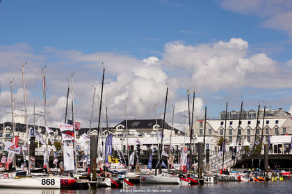 23_20969   © Thierry Martinez. LES SABLES D'OLONNE, 85 - FRANCE 22 septembre 2023.MINI TRANSAT 2023. Départ le 24 septembre.Les Sables d’Olonne (FRA)    Santa Cruz de la Palma ( Canaries)    St François ( Guadeloupe): 4050 NM.