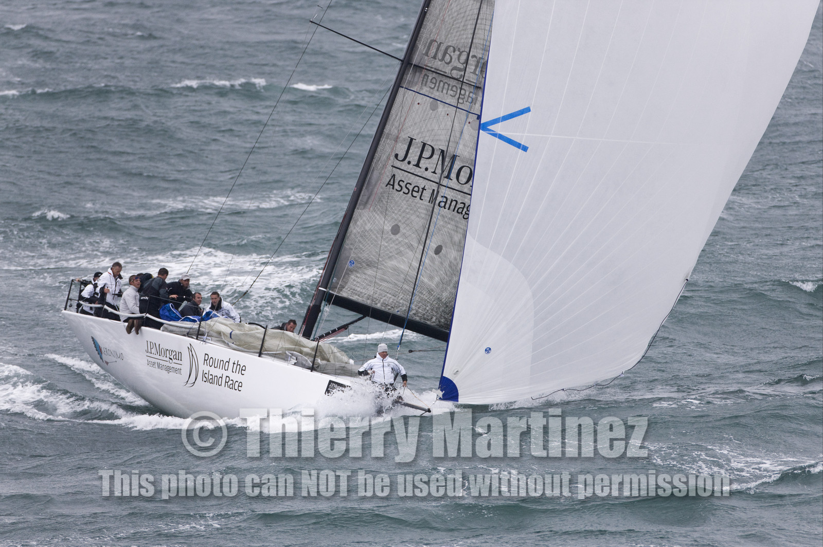 JP Morgan Asset Management Round The Island Race. 80th Anniversary race.