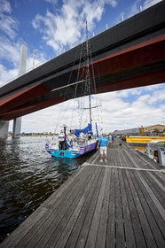 team AkzoNobel  in Volvo Ocean Race 2017-18.