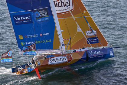 Départ Transat Jacques Vabre 2015.