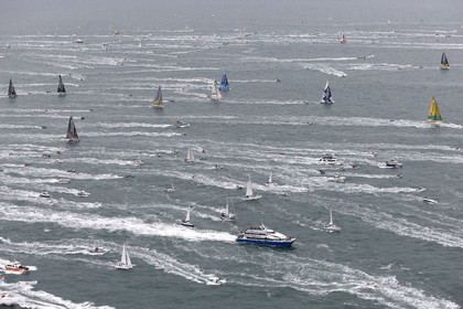 VENDEE GLOBE 2012 13 , Start 10 Nov 2012.