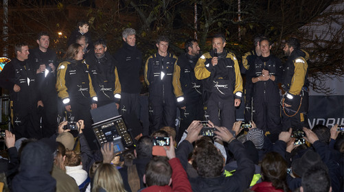 MAXI  SPINDRIFT 2 Jules Verne trophy  2015 2016 attempt.